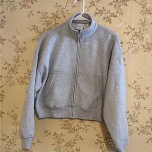 Aritzia Mega Fit-Cozy Sweatfleece, Full-Zip Sweatshirt